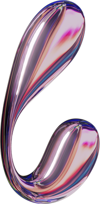 Pressed Molten Metallic Letter L